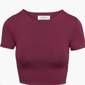 Aritzia Babaton Contour cropped T-shirt
